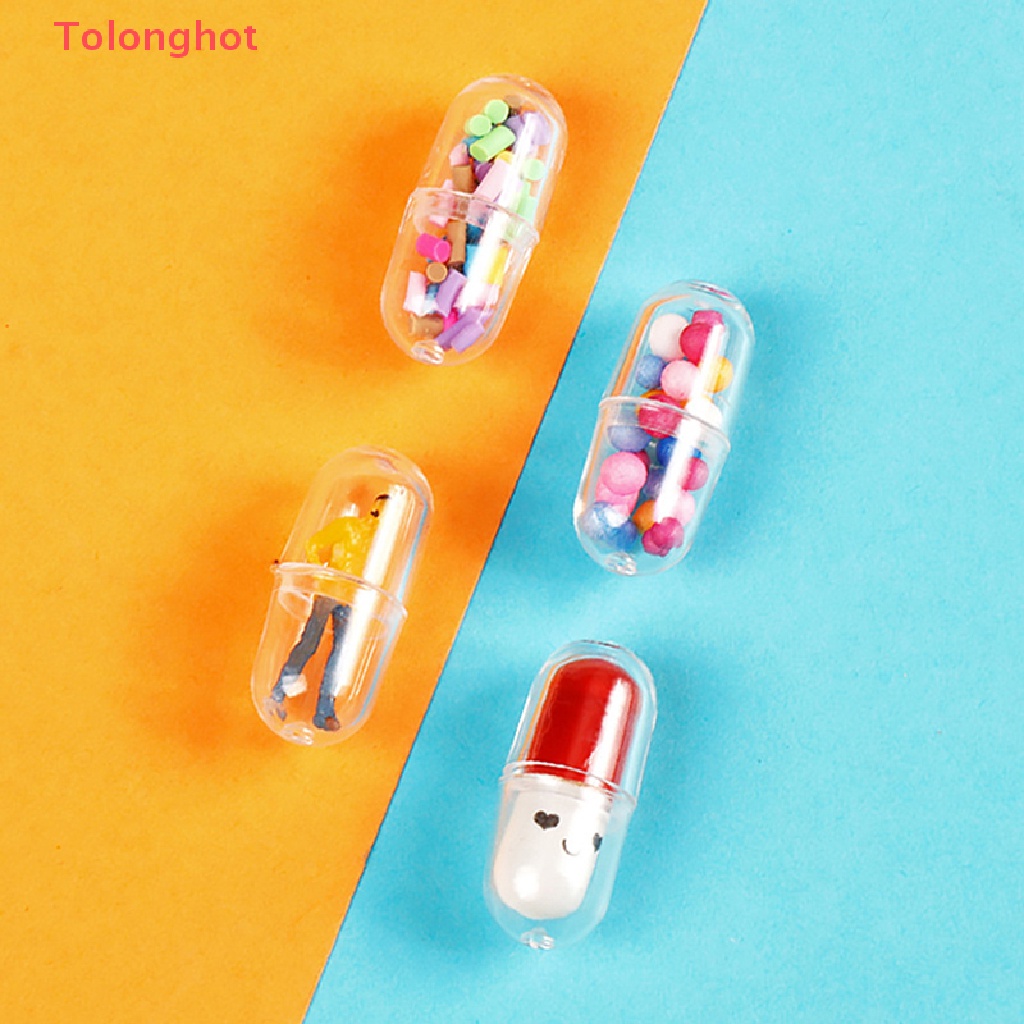 Viên Thuốc Mô Phỏng Bằng Nhựa Resin Cho Điện Thoại / Máy Tính Bảng DIY