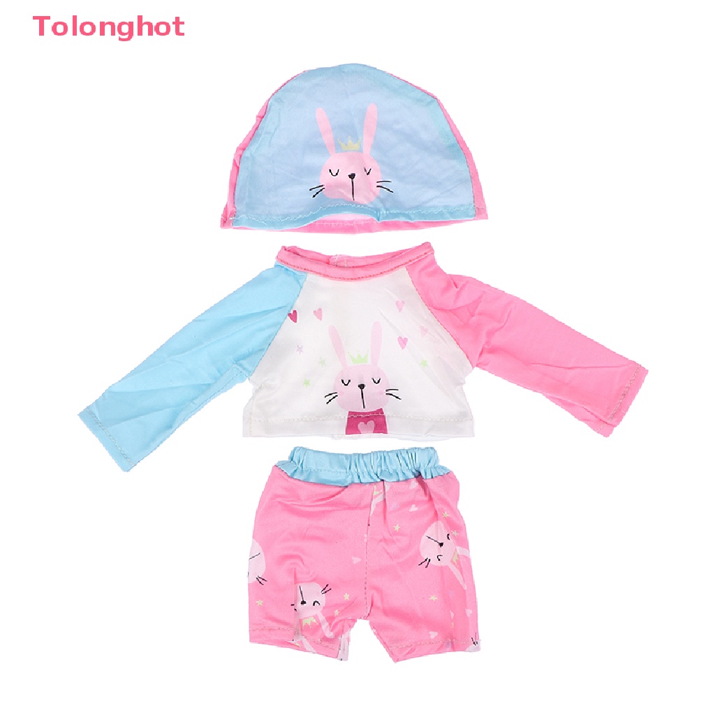 Bộ Đồ Bơi Xinh Xắn Cho Búp Bê 43cm 18 Inch