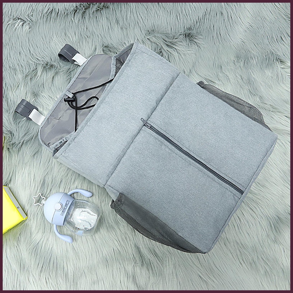 Túi Đựng Tã Lót Treo Nôi Em Bé Có Ngăn Chia Tiện Lợi