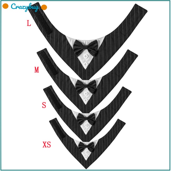 Cr Khăn Choàng Cổ Tam Giác Thắt Nơ Có Thể Điều Chỉnh Hóa Trang Sinh Nhật Cho Cún Cỡ Vừa Và