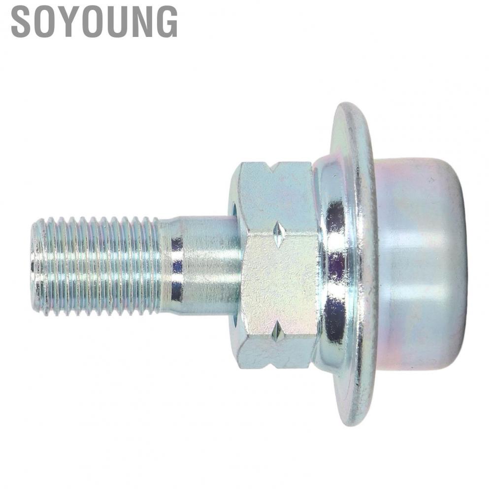 Soyoung Fuel Injection Pulsation Damper  Precise F201-20-180 Aluminum Alloy Safe Portable Professional for Vehicle
