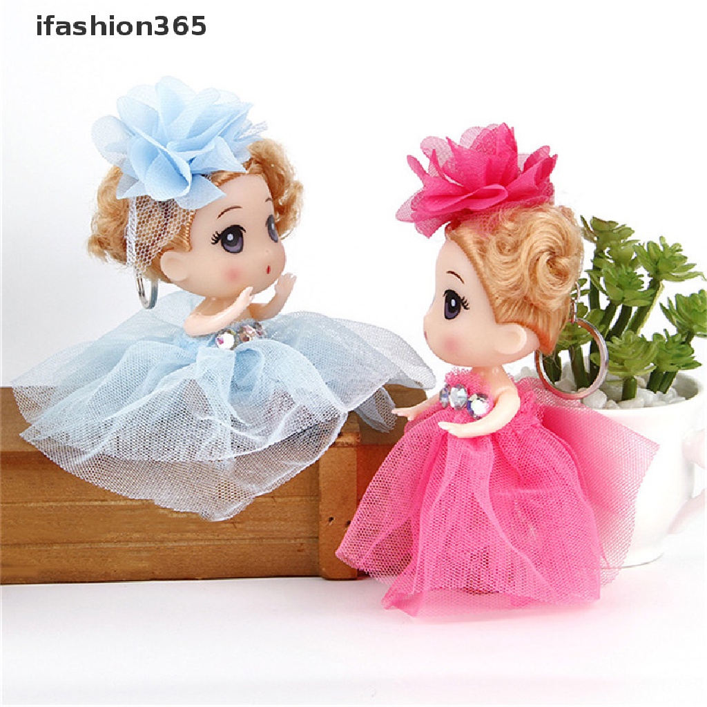 Búp Bê Mini Có Móc Khóa Kích Thước 12cm ifashion365