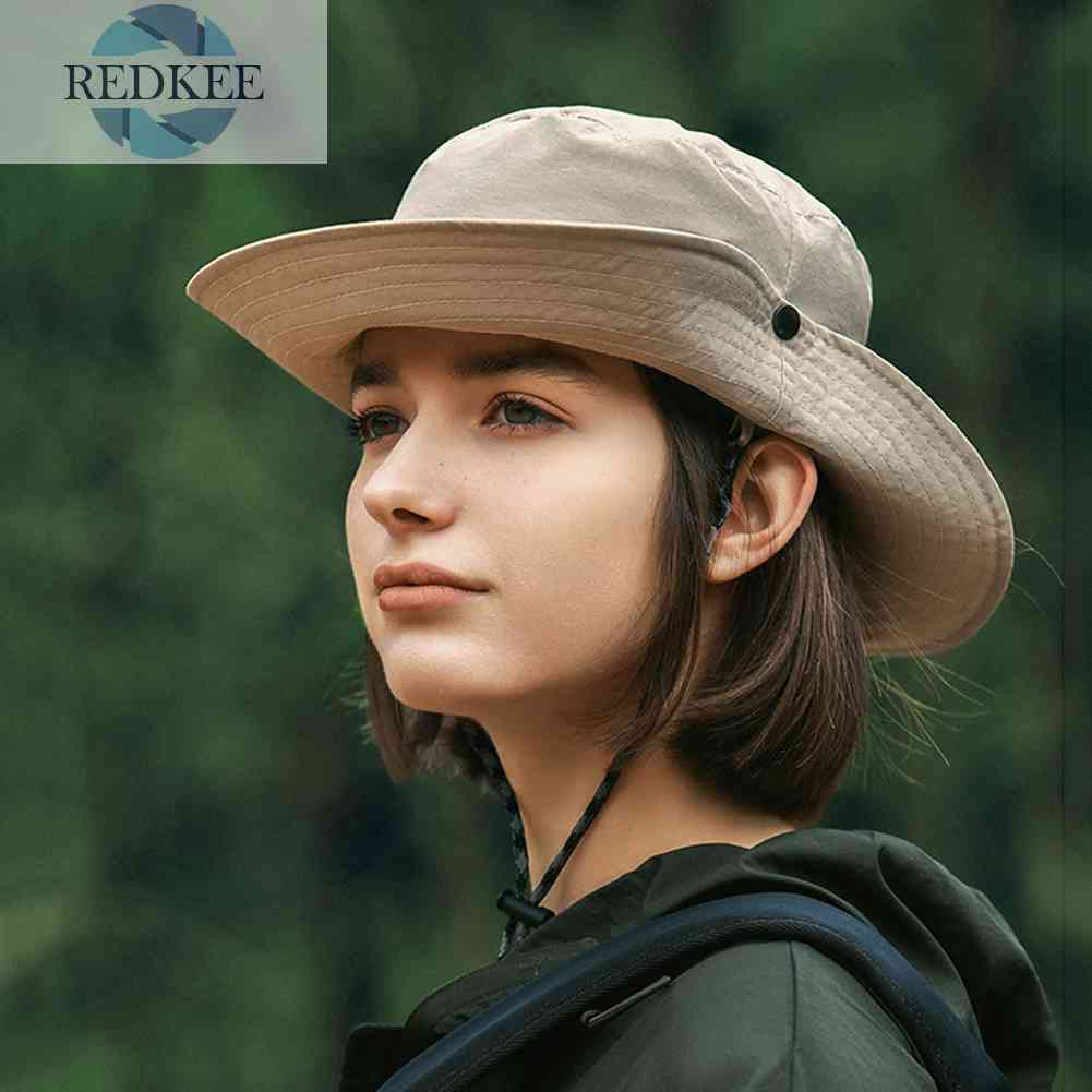 Mũ Tai Bèo Thể Thao Unisex Bằng Polyester Thoáng Khí Chống Tia UV Có Thể Gấp Gọn