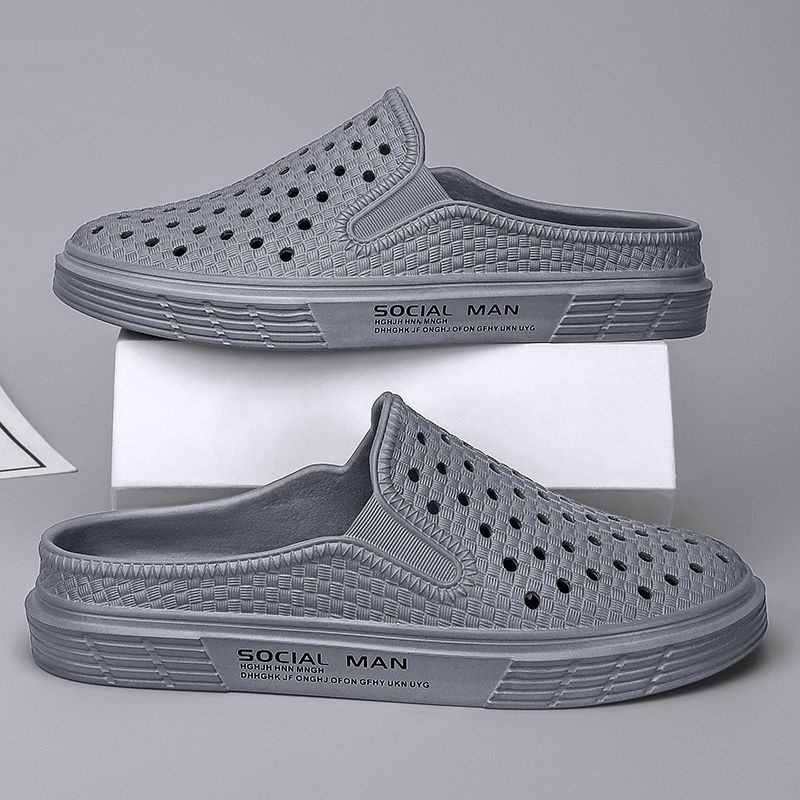 Dép Bít Mũi Chống Trượt Phong Cách Thể Thao Thời Trang Mùa Hè Cho Nam