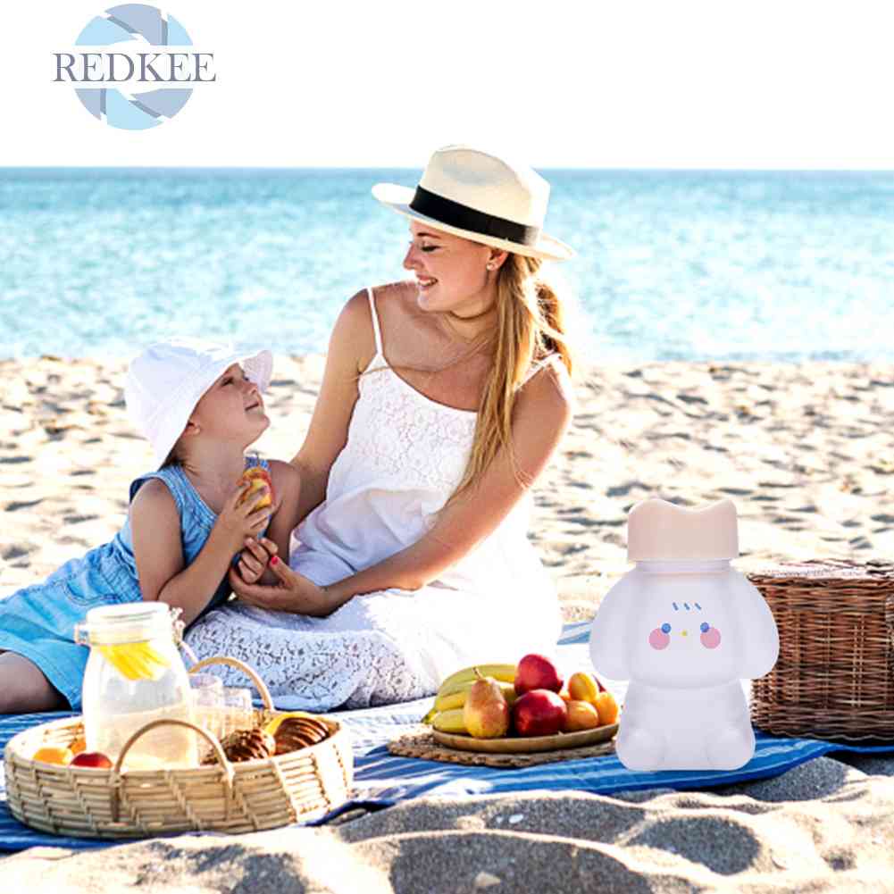 Bình Nước 800ML Họa Tiết Hoạt Hình Dễ Thương