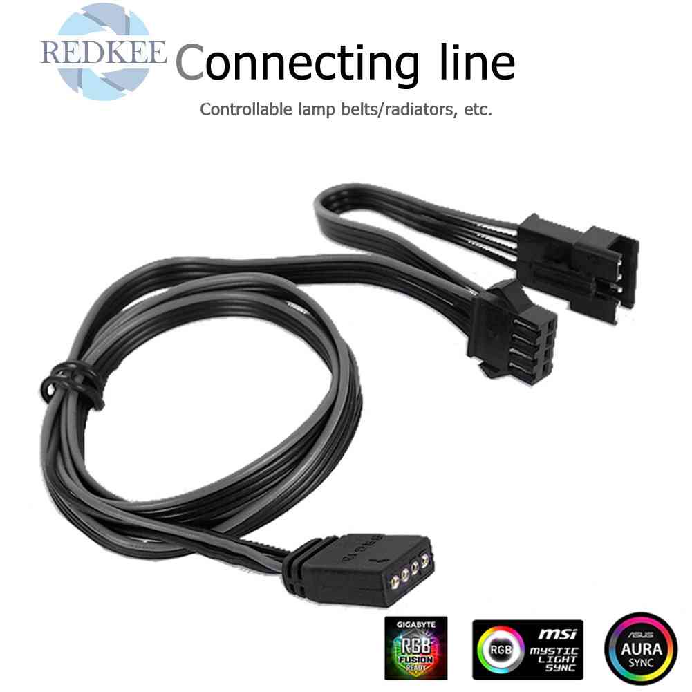 Cáp Nối Dài 60cm Cho Quạt / Đèn LED 4Pin RGB