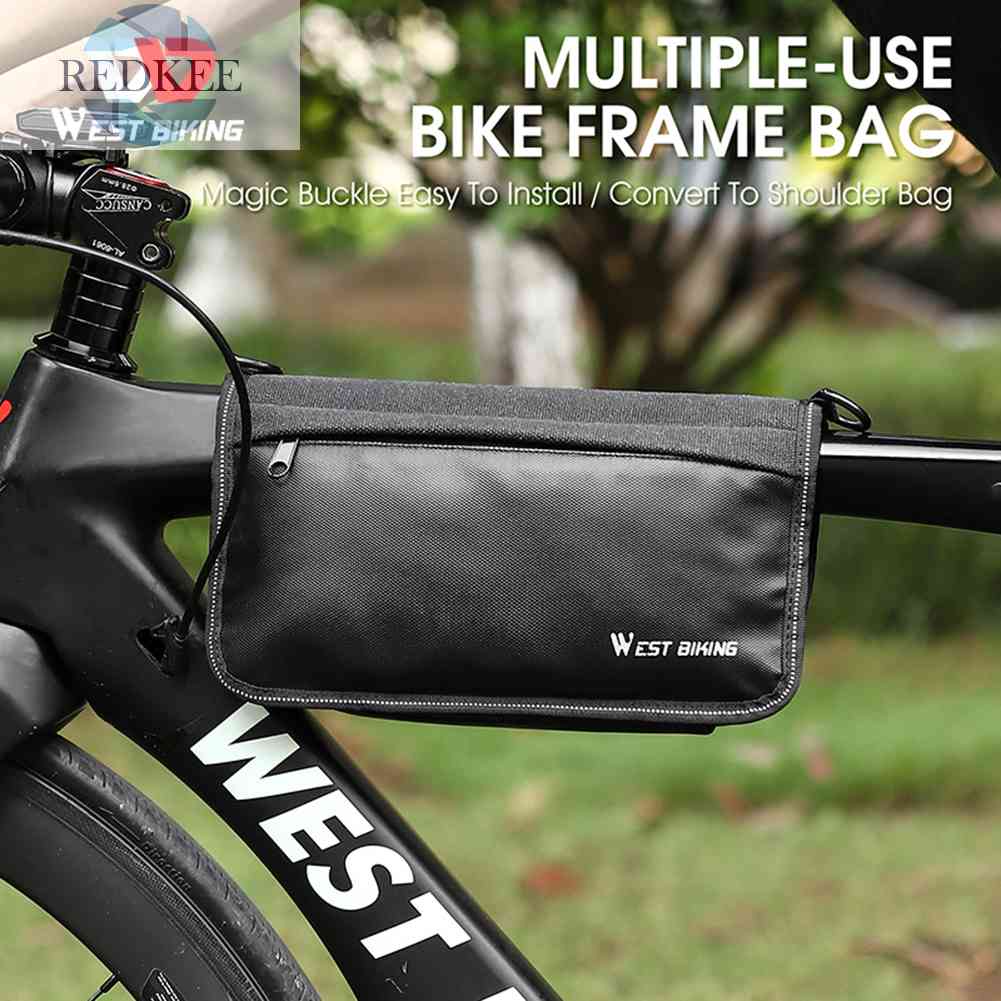 Túi Đựng Đồ Gắn Khung Trước Xe Đạp Chống Trượt Tiện Dụng