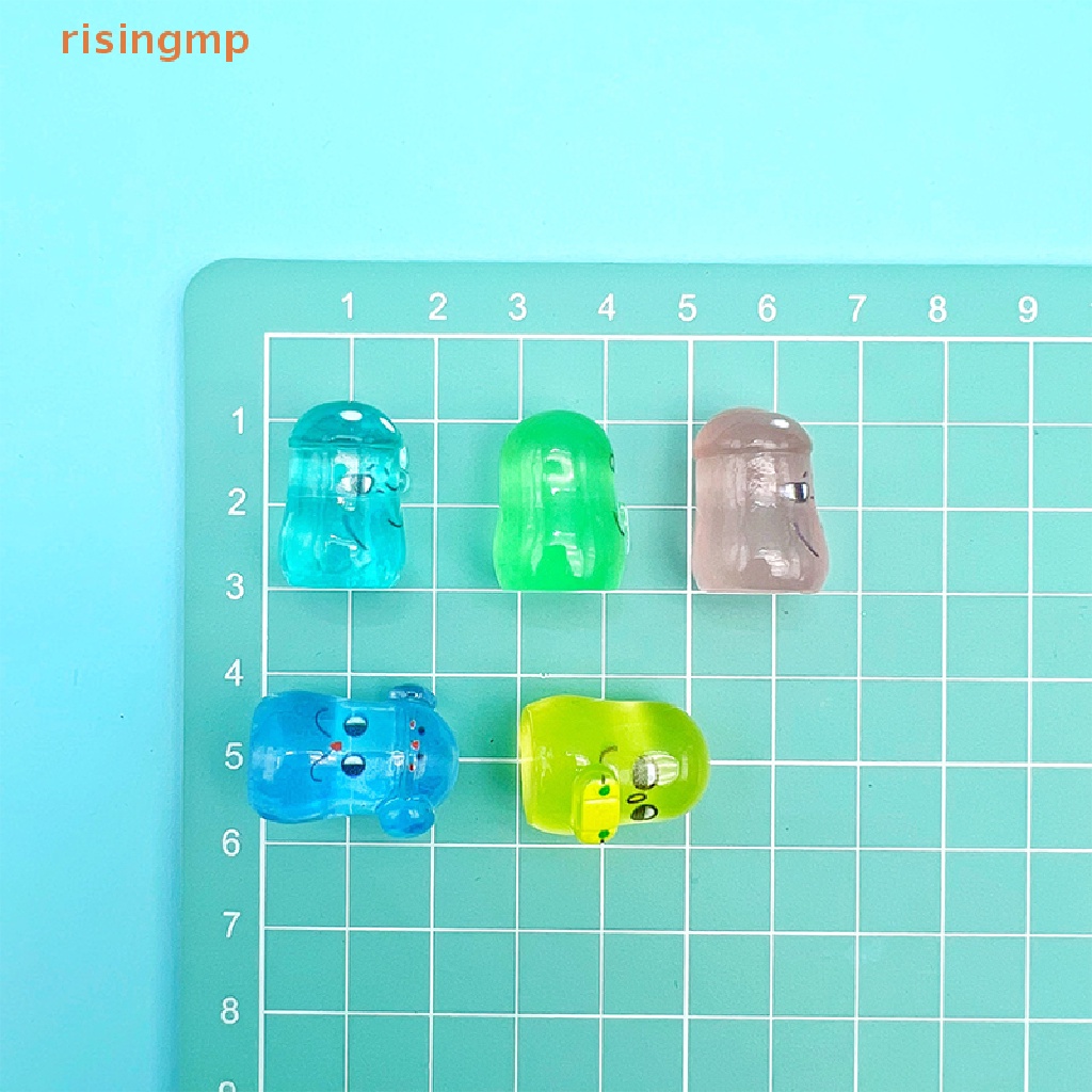 Set 2 Đồ trang trí Hạt Đậu Đỏ Dạ Quang Dùng Trang Trí Tiểu Cảnh / Nhà Búp Bê