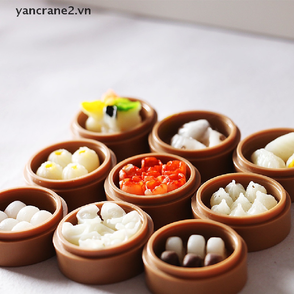 1 Giỏ Hấp Thức Ăn Dim Sum Sum Kích Thước {yancrane2.vn} Cho Nhà Búp Bê