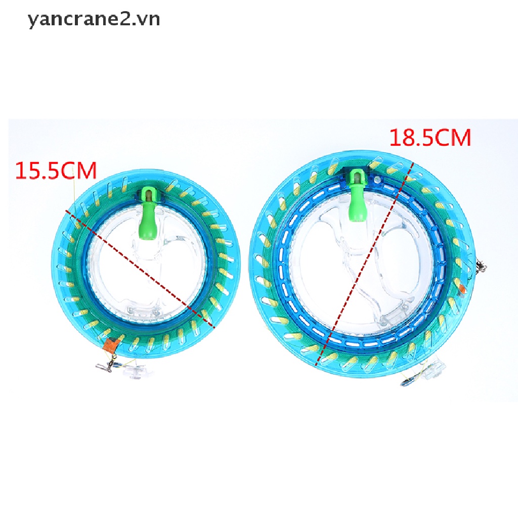 Cuộn Dây Câu Cá ABS 18cm 200m Kèm Khóa Tiện Dụng {yancrane2.vn}