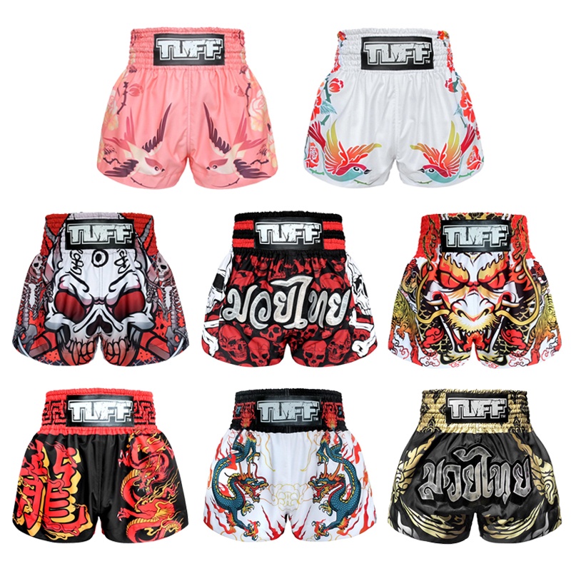 (MớI) Quần Short TậP Boxing / Muay Thai + QuầN NgắN Cho Nam Và Nữ