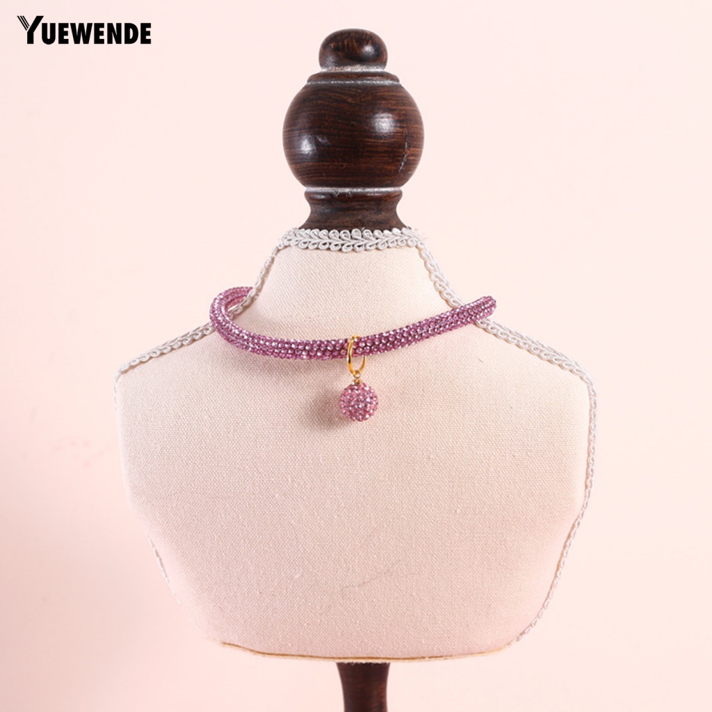 Vòng Cổ Cho Thú Cưng Chó Mèo Kèm Mặt Dây Chuyền