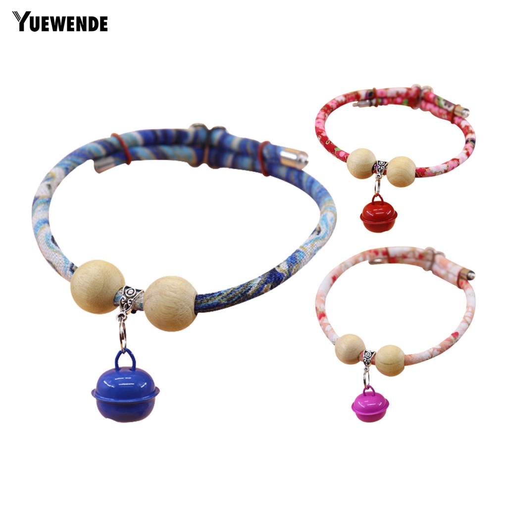 Vòng Cổ Cắm Trại Gắn Chuông Có Thể Điều Chỉnh Kích Thước Cho Thú Cưng
