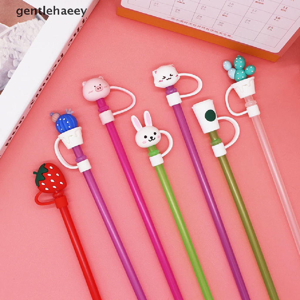 Nút Bịt Ống Hút Bằng Silicone Chống Bụi Có Thể Tái Sử Dụng