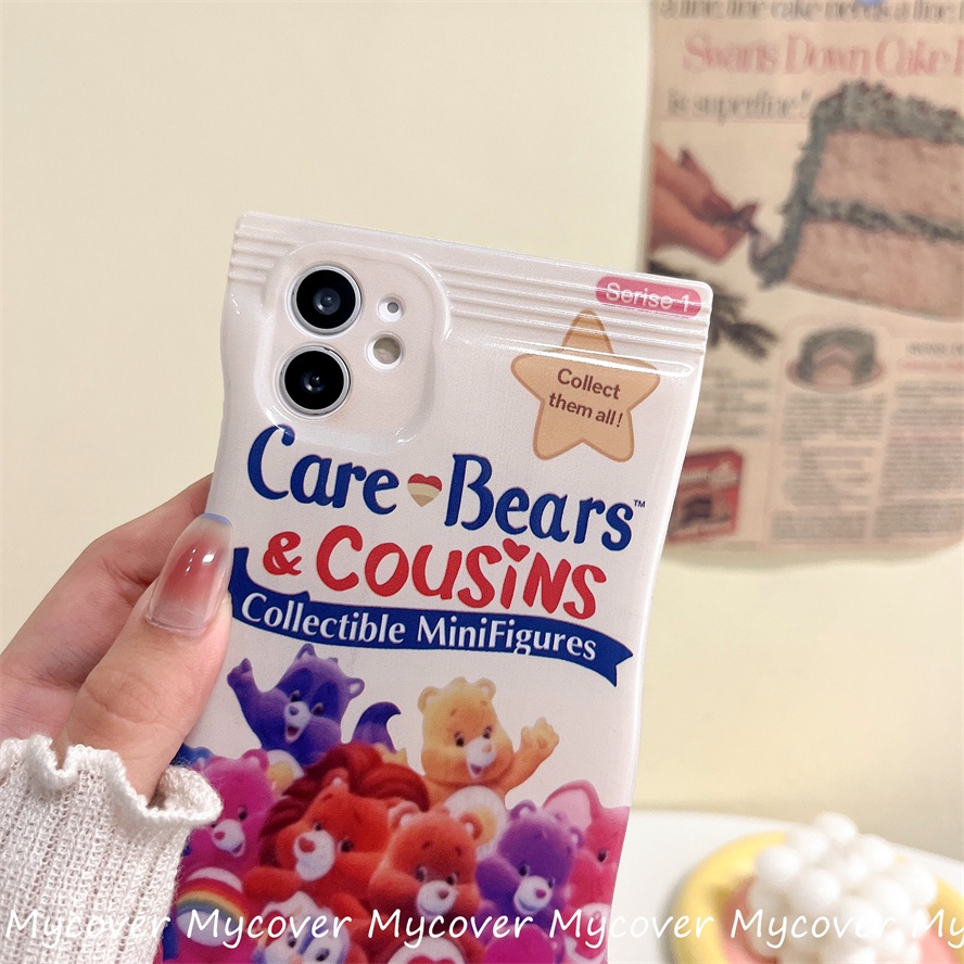 Ốp Điện Thoại Silicon Mềm Họa Tiết Nhân Vật Hoạt Hình Gấu Cho iPhone 14 13 12 11 Pro Max X XR Xs Max 6 7 8 Plus SE 2020