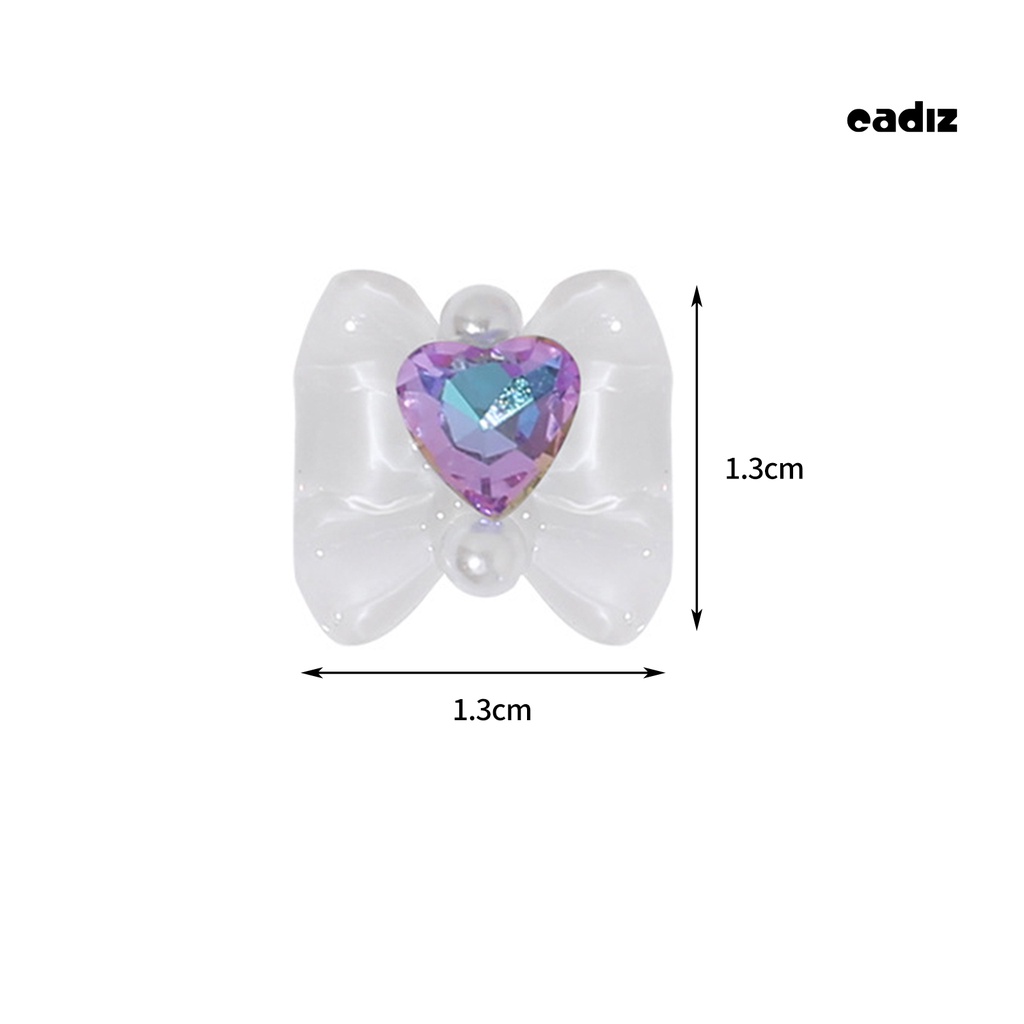 Bộ 10 Miếng Dán Móng Tay Hiệu Ứng 3D Lấp Lánh Chống Rơi DIY