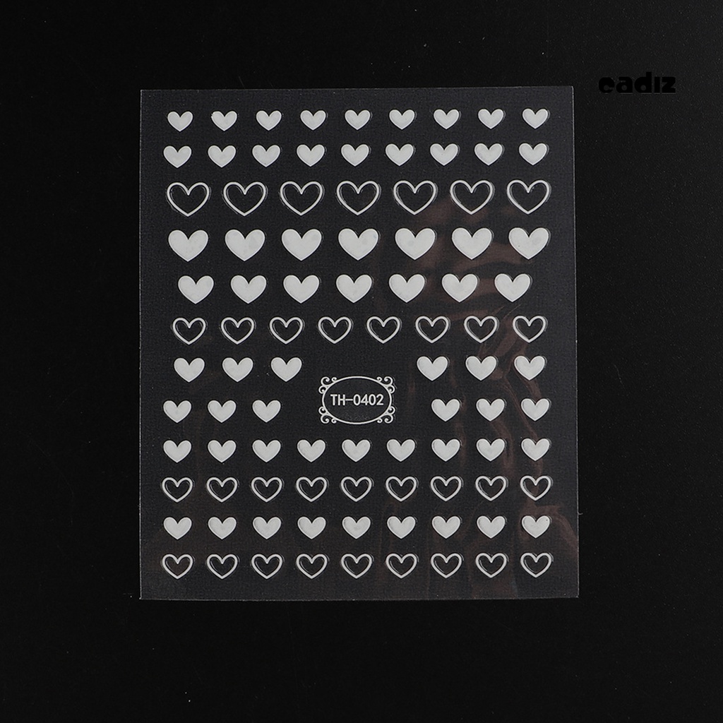 Miếng Dán Móng Tay Tự Dính Không Phai Màu Chống Rơi Có Thể Tháo Rời Dễ Thương DIY