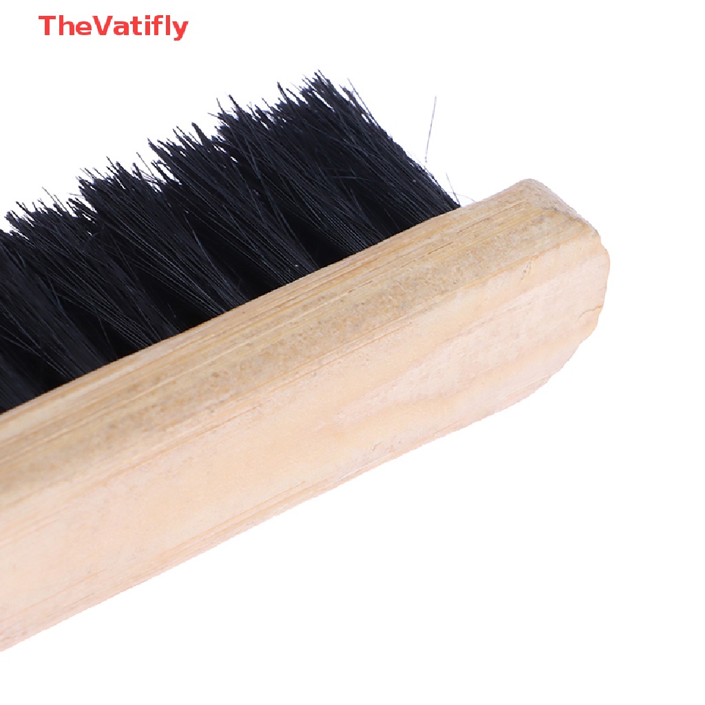 [Thevalifly] Bàn Chải Làm Sạch Vành Động Cơ Xe Hơi Và Trung Tâm Bằng Thép Có Tay Cầm Làm