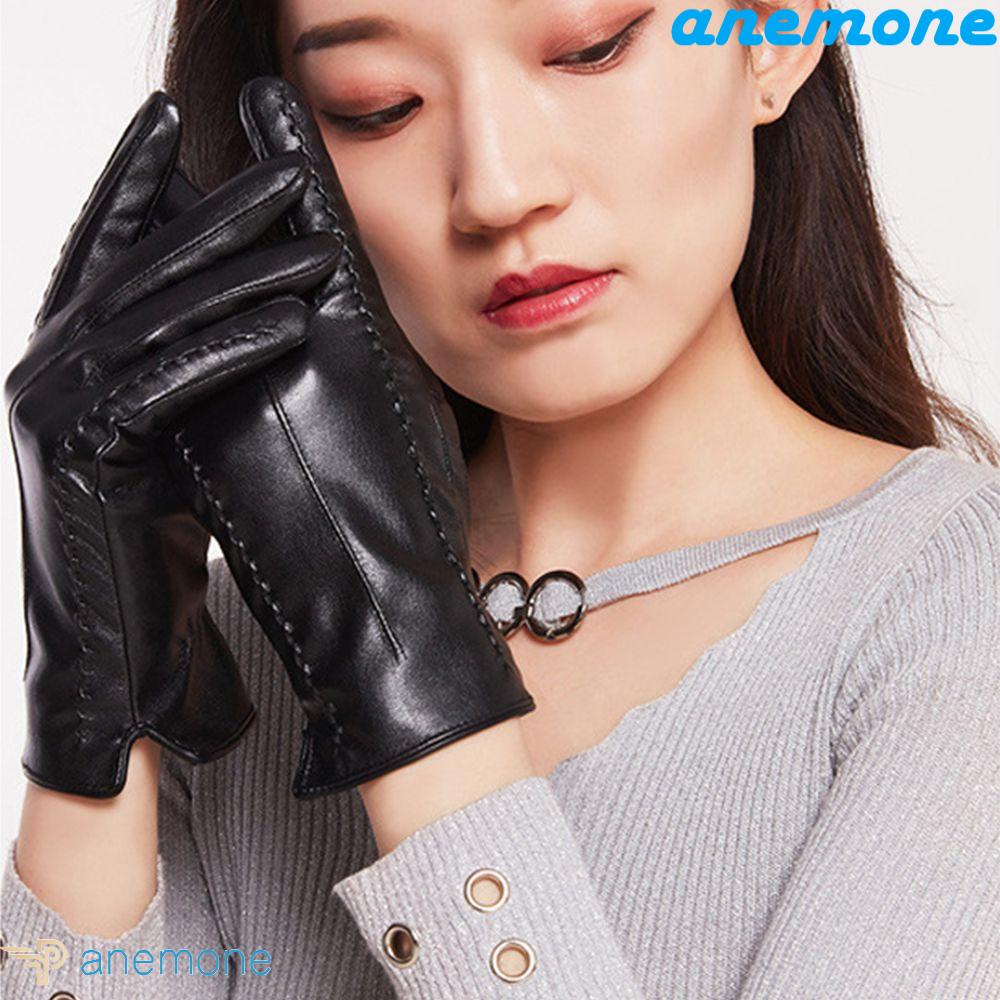 Đôi Găng Tay Chống Gió Giữ Ấm Chống Trượt Có Thể Chạm Màn Hình Cảm Ứng Dành Cho Nữ