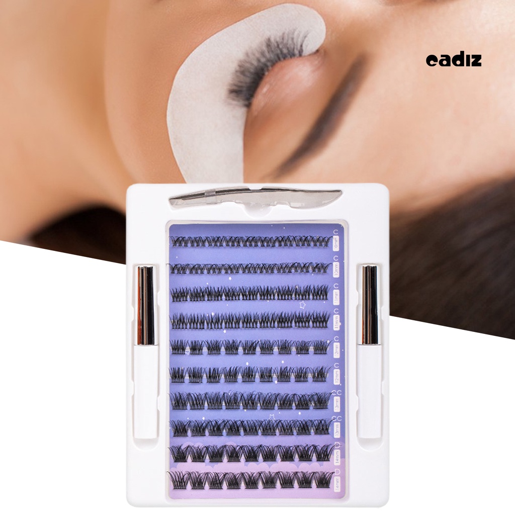 1 Bộ Lông Mi Giả Hiệu Ứng 3D Mềm Mại Trang Trí Hình Đuôi Cá Cho Nữ