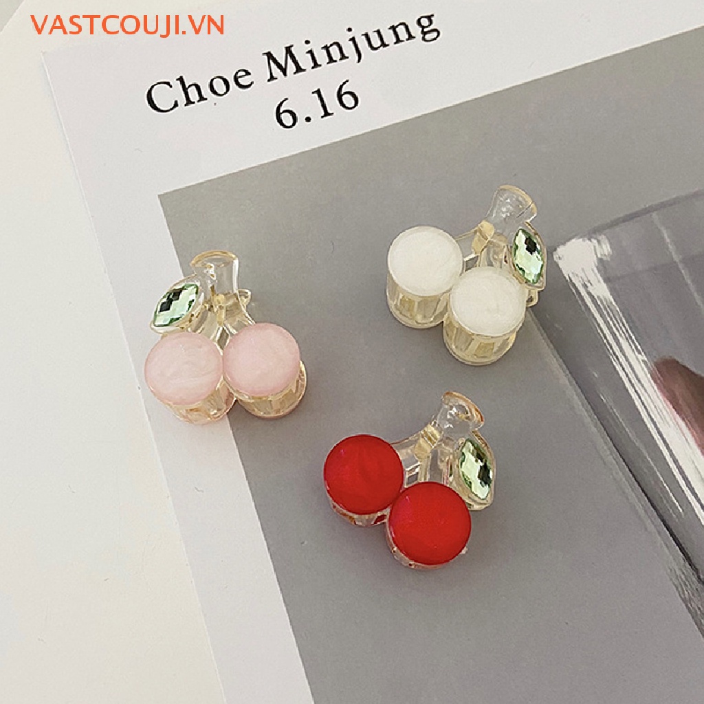 Kẹp Tóc Hình Quả Cherry Dễ Thương Cho Nữ