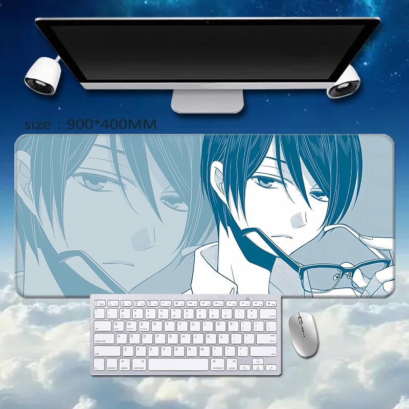 Yamada-kun to Lv999 no Koi wo Suru mouse pad oversized keyboard pad table pad Aki Dougi under the Xi anime