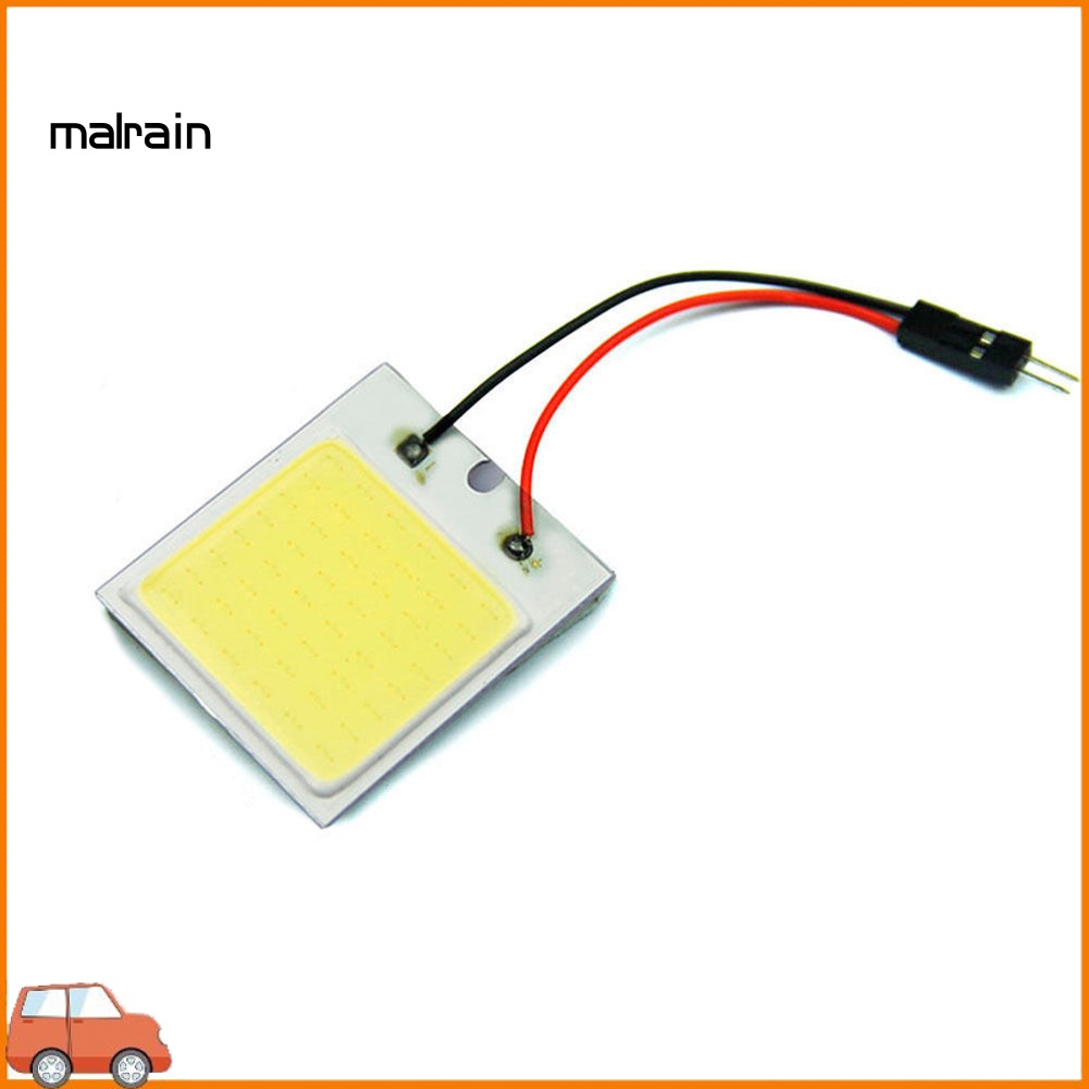 Bảng Đèn LED COB 48 SMD 4W 12V Ánh Sáng Trắng Chuyên Dụng Cho Xe Hơi
