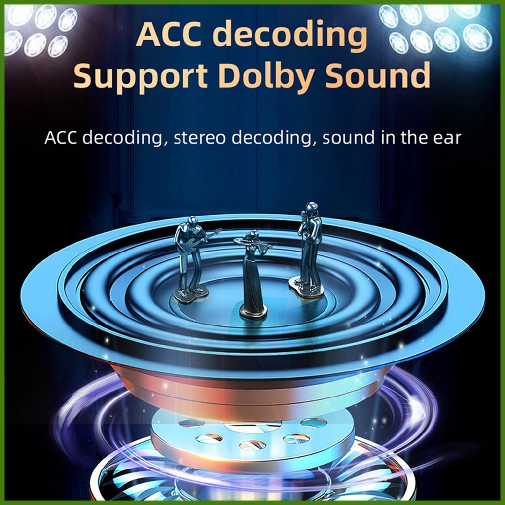 Tai Nghe Nhét Tai Không Dây 5.3 Pin Dài Màn Hình Kỹ Thuật Số Phong Cách Thể Thao