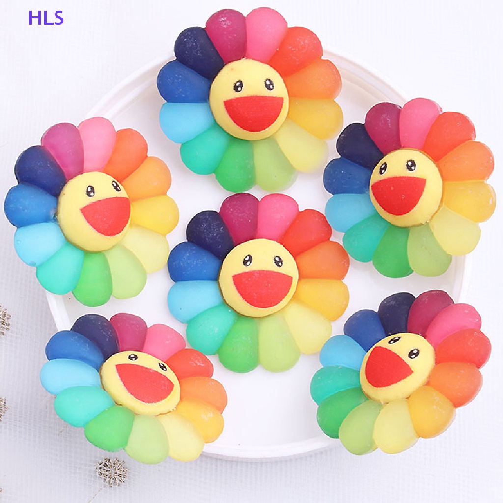 Kẹp Tóc Hình Hoa Hướng Dương Bằng Acrylic DIY Dành Cho Trẻ Em