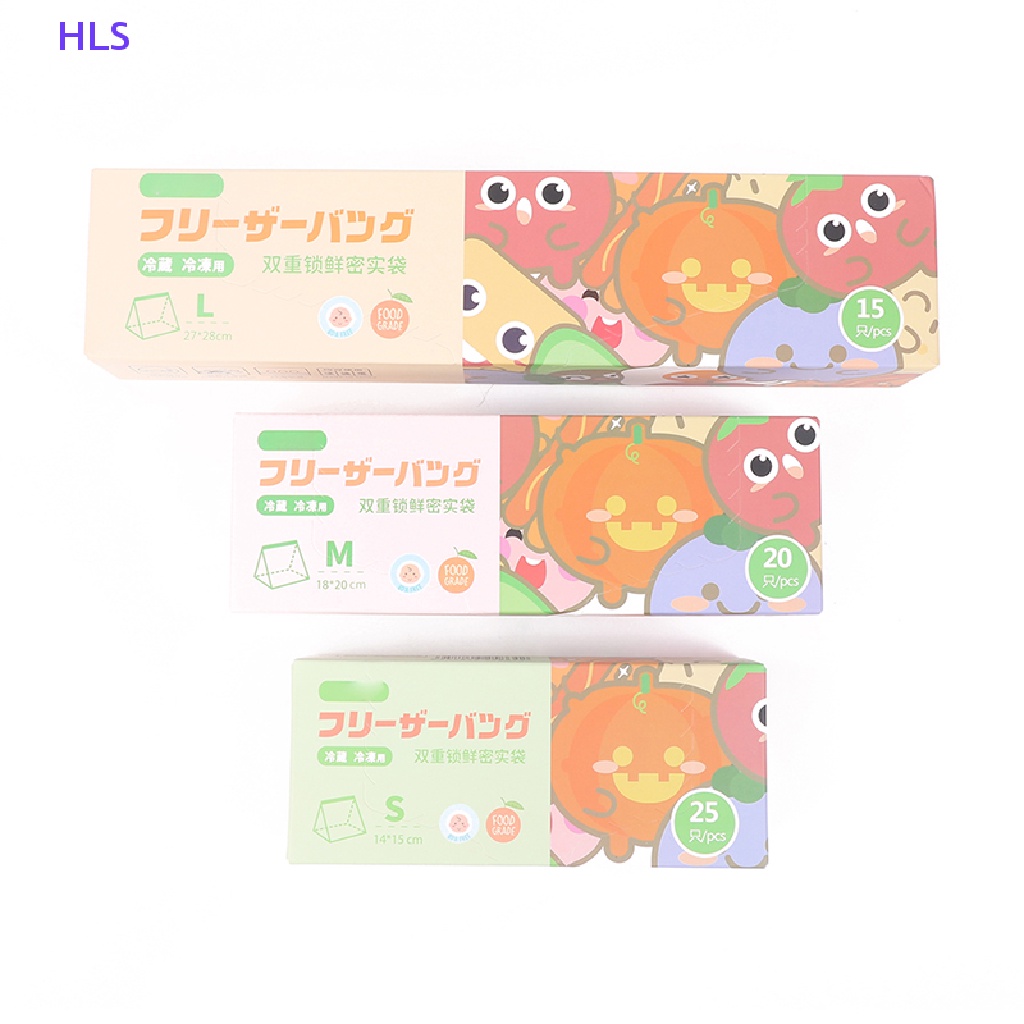 [HLS] Túi Zip Bảo Quản Thực Phẩm Tươi Mới Có Thể Tái Sử Dụng
