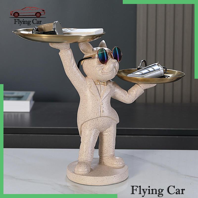 Giá Đỡ Kẹo Hình Chú Chó Bằng Nhựa Resin Để Bàn Trang Trí