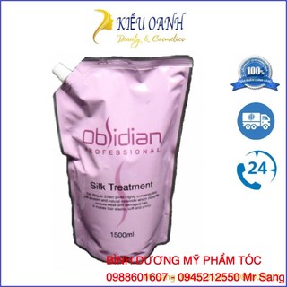 Hấp dầu dưỡng tóc siêu mềm mượt Obsidian Silk Treatment 1500ml - 2026