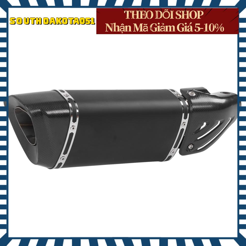 Southdakota051 51Mm Đa Năng Ống Xả Xe Máy Sợi Carbon Hút Đuôi Tái Trang Bị