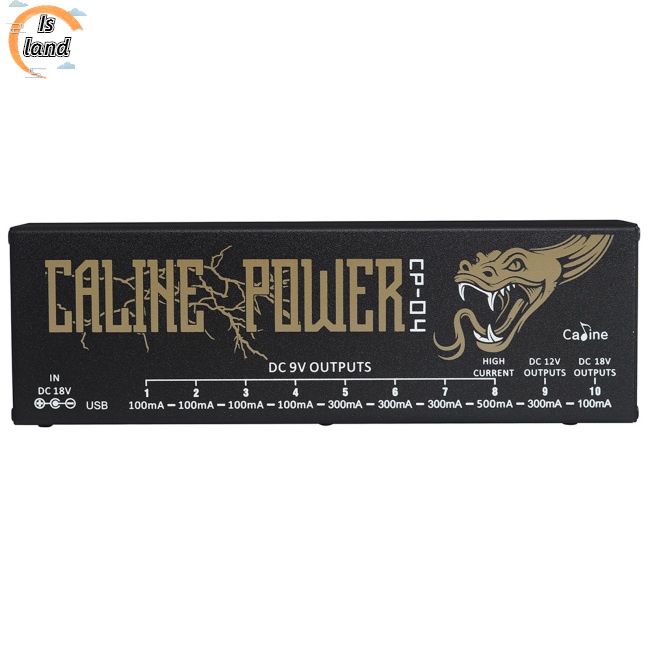 Bộ Nguồn Cp-04 10 Đầu Ra Độc Lập Kèm Phụ Kiện Bảo Vệ Cho Đàn Guitar