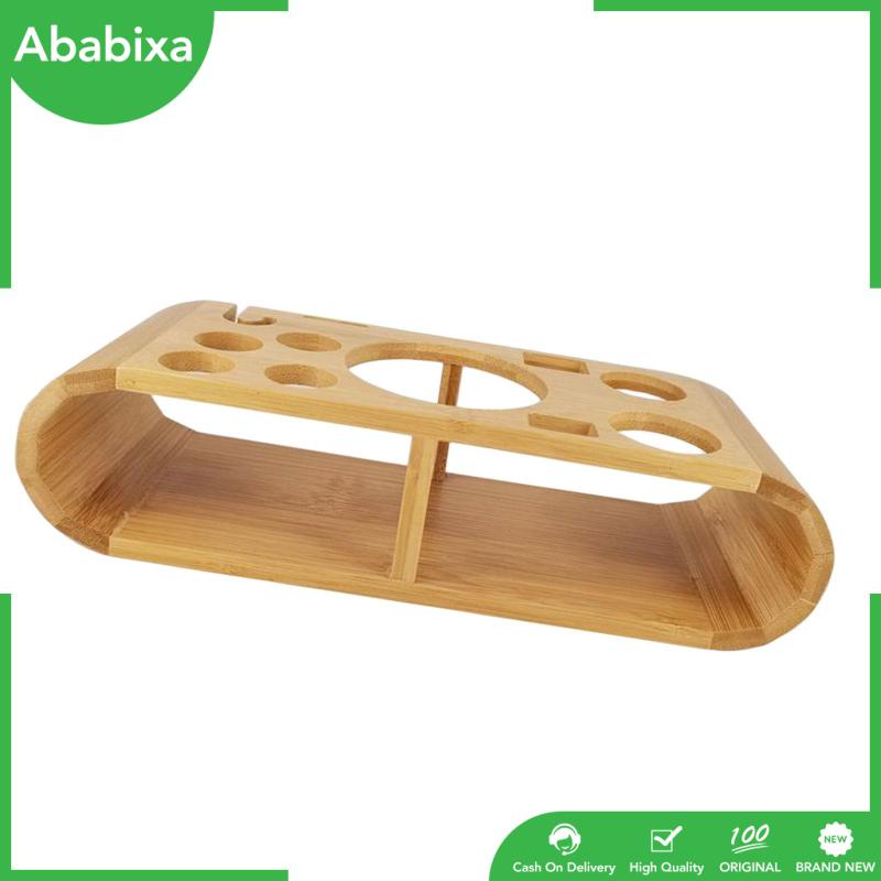 Giá Đỡ Bình Lắc Cocktail Bằng Tre Để Bàn Tiện Lợi