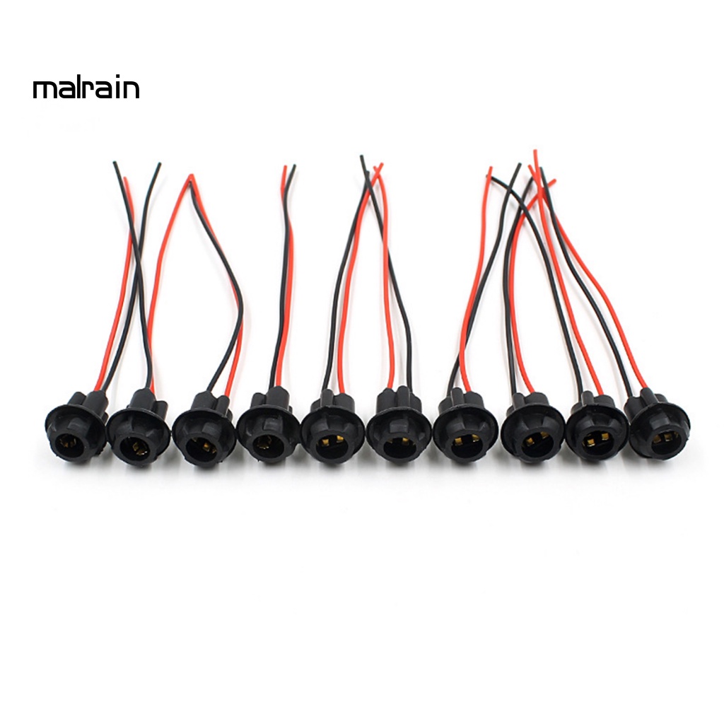 Set 10 Đuôi Đèn T10 Siêu Nhẹ Tiện Dụng Chất Lượng Cao