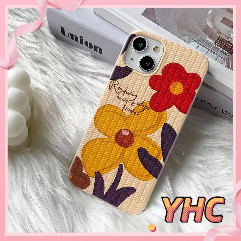 Ốp lưng iPhone Sáng tạo mới bó hoa nhỏ dệt vỏ mềm áp dụng Cho iPhone 6 / 6S / 6splus / se / 7 / 7plus / 8 / 8plus / X / xs / xsmax / 11 / 12 / 13 / 14 / Plus/pro max-606