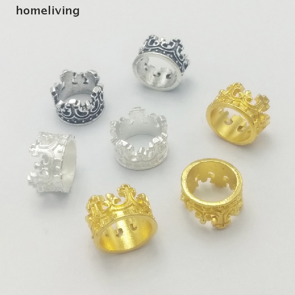 Set 10 Vương Miện Kim Loại Đồ Chơi Búp Bê