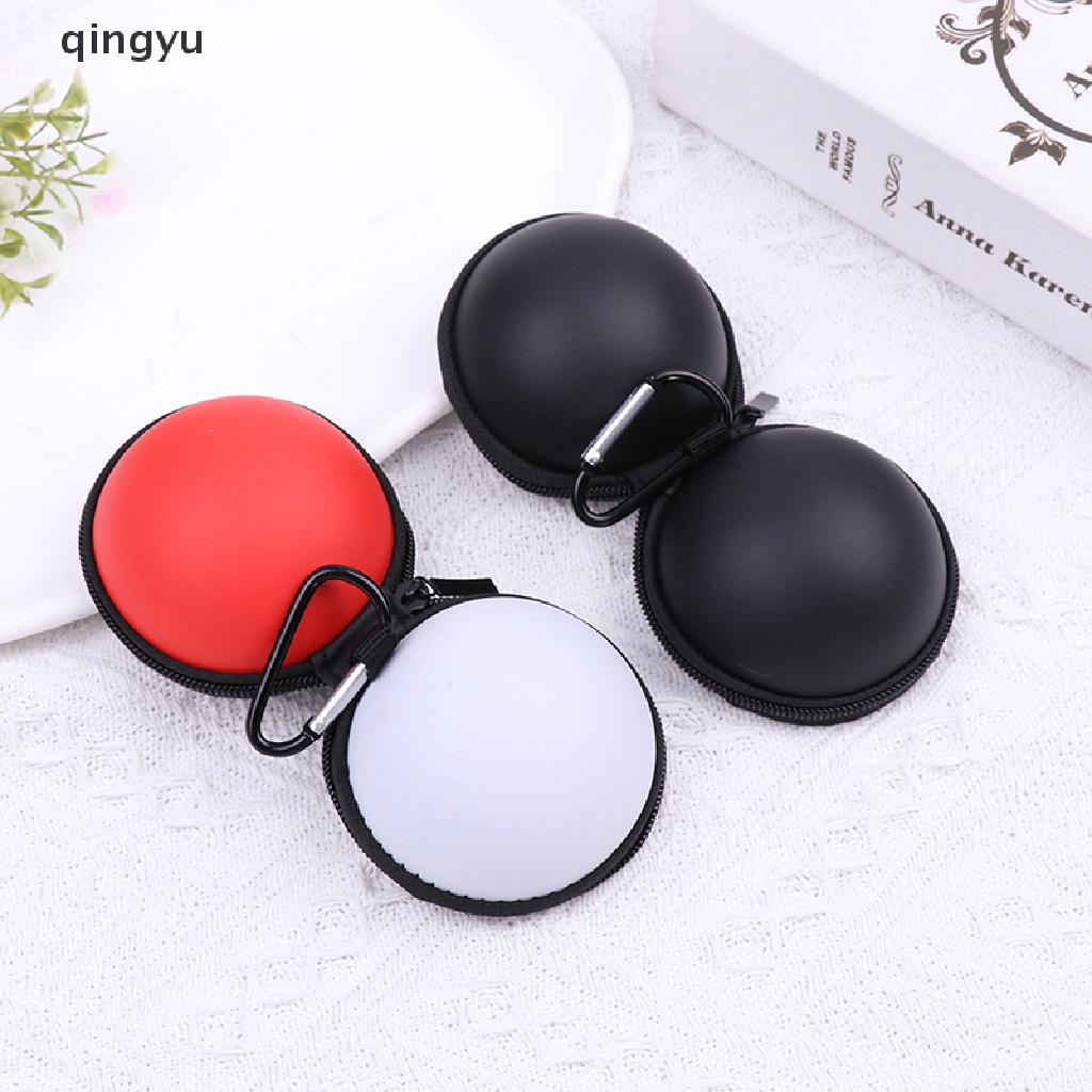 Qingyu Túi YoYo Bằng Da Nhung Mịn Có Móc Treo Chìa Khóa