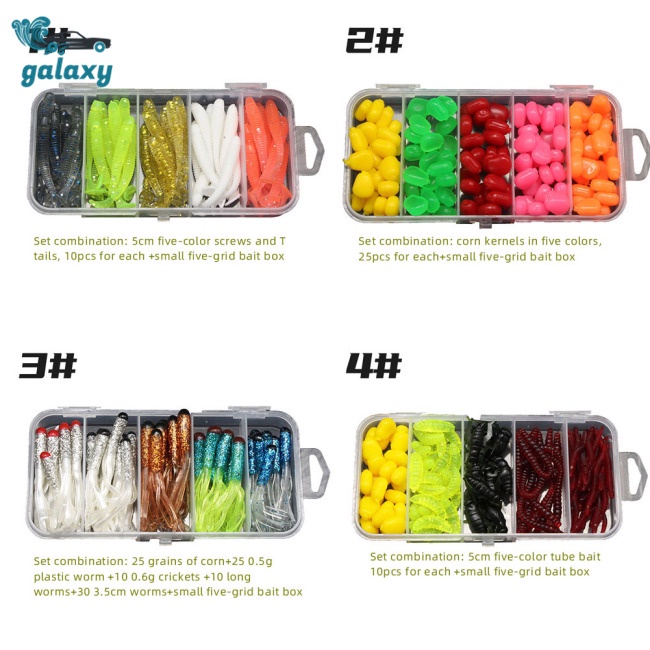 Ốp Điện Thoại Họa Tiết galaxy Dành Cho Iphone 1-12# Bộ Mồi Câu Cá Cao Cấp Mềm Kèm Hộp Đựng Tiện Lợi