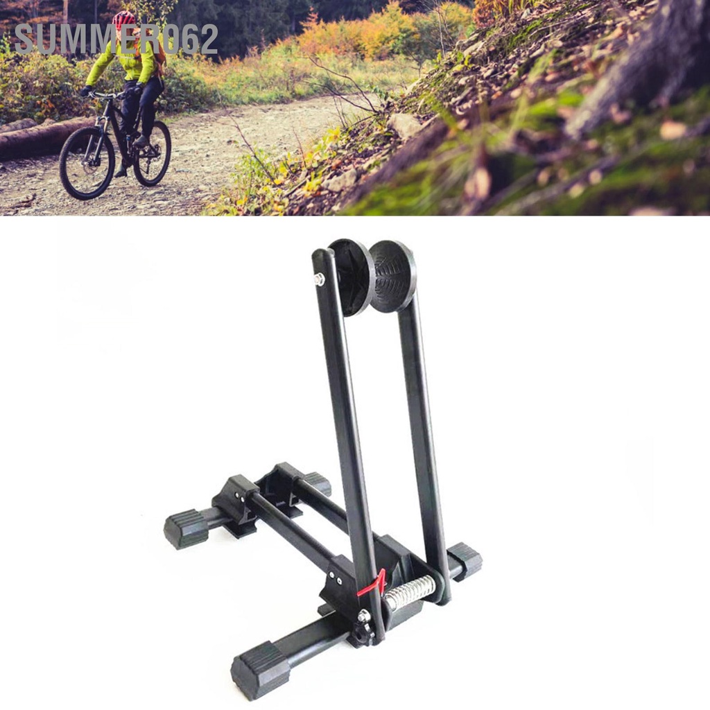 Summer062 Giá Đỡ Xe Đạp Có Thể Gập Lại Di Động Đôi Cực Cắm Để Đường Núi Hỗ Trợ Màn Hình
