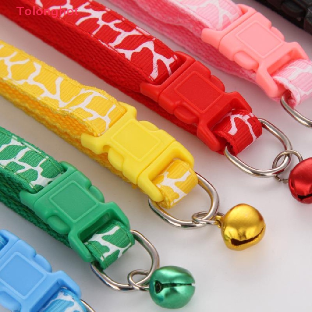 Dây Đeo Cổ Gắn Chuông Nhỏ Thời Trang Cho Mèo Cưng