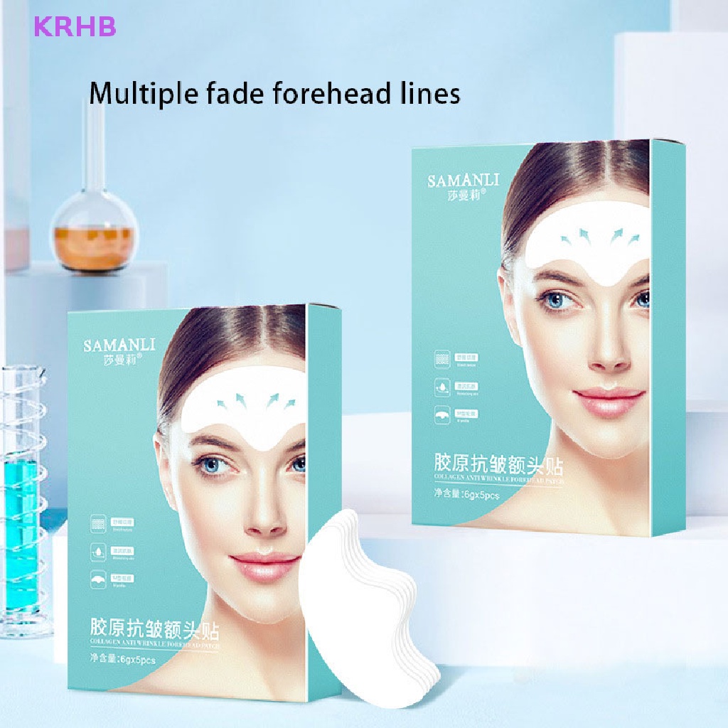 Bộ 5 Miếng Dán Dưỡng Ẩm Chống Nếp Nhăn Và Lão Hóa Cho Vùng Da Trán