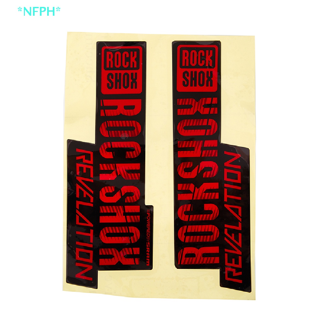 Miếng Đề Can Dán Phuộc Trước Xe Đạp Leo Núi Rock Shox SID Road MTB Mới