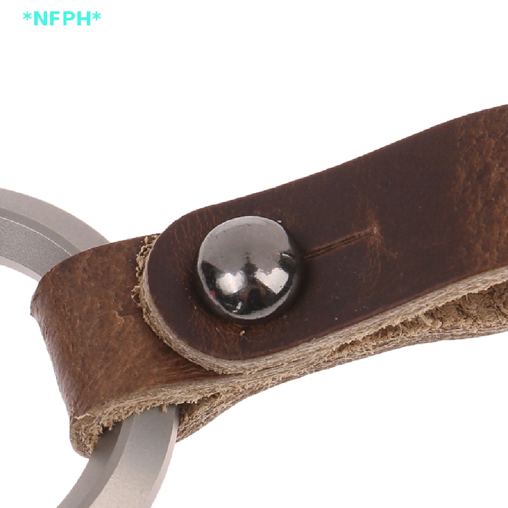 Móc Khóa Thắt Lưng Da Bằng Hợp Kim Titan NFPH &gt; Dụng Cụ Ngoài Trời Mới