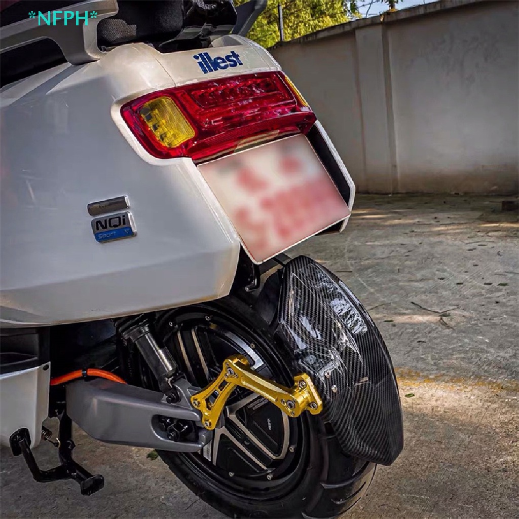 FENDER Tấm Chắn Bùn Bằng Nhựa Sợi Carbon CNC Cao Cấp Cho Xe Mô Tô Mới