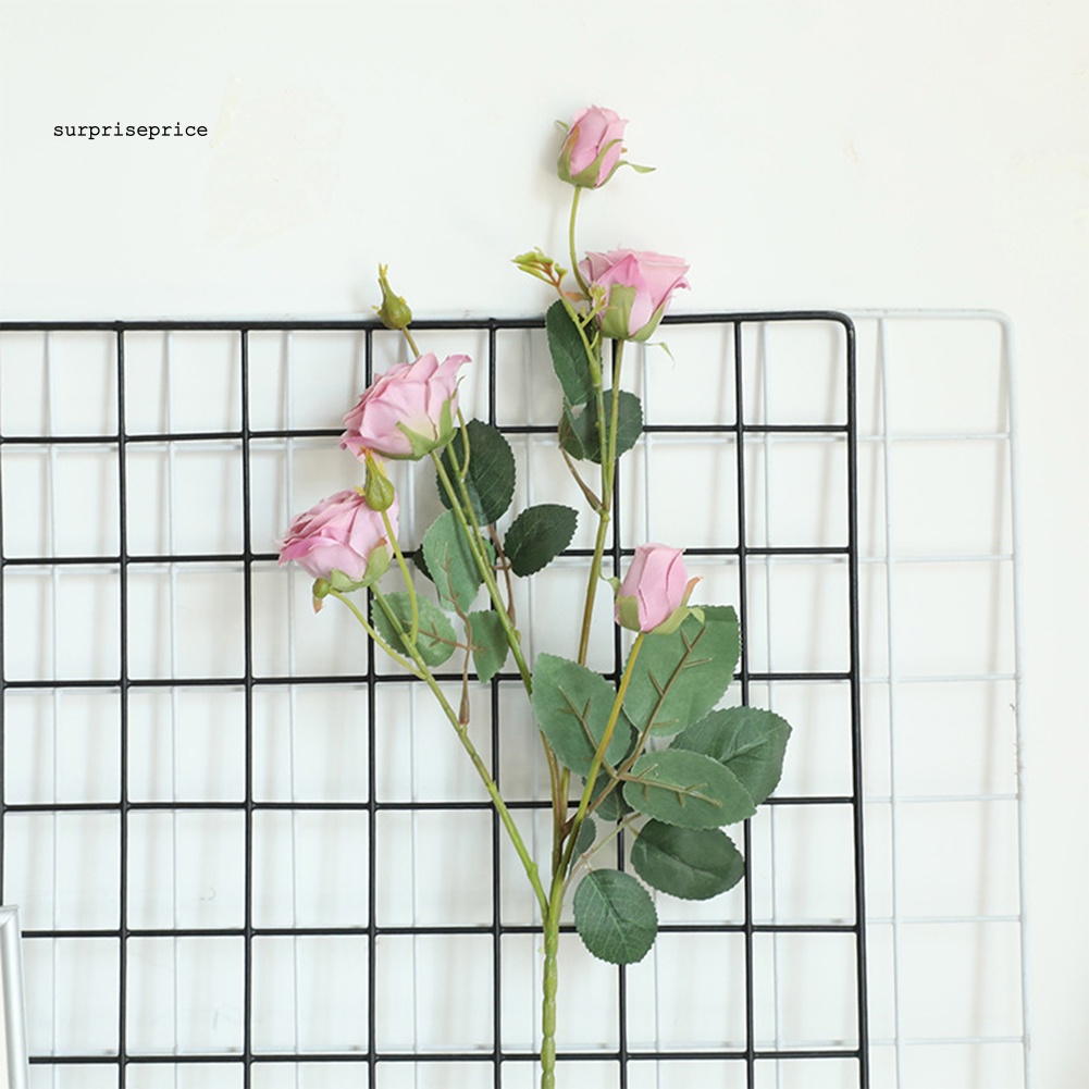 1 Bó Hoa Hồng Nhân Tạo Dùng Cho Trang Trí Tiệc Cưới, Lễ Hội