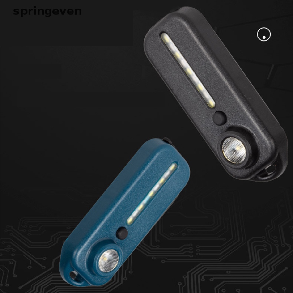 Đèn Pin LED Đỏ Và Xanh Dương Cảnh Báo An Toàn Cho Xe Đạp