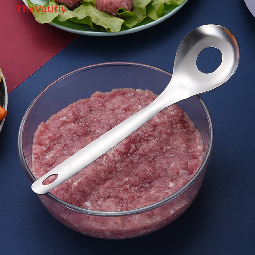 Dụng Cụ Làm Thịt Viên Bằng Thép Không Gỉ Chống Dính