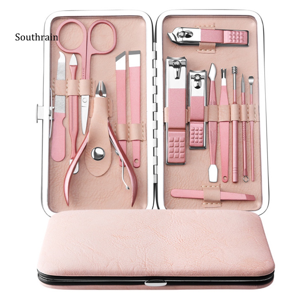 Bộ 18 / 15 / 13 / 10 Dụng Cụ Làm Móng Bằng Thép